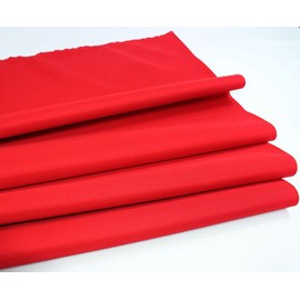 Mybecca Waterproof Canvas Marine Fabric 600 Denier Indoor/Outdoor PU Backing UV Protector Red 5 Yards