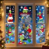 165 PCS Christmas Window Clings for Glass - Double-Sided Static