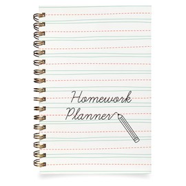 Homework Planner for Kids in Elementary, Middle School and High School Pen Cover - Undated Weekly and Daily Pages, Wipe Clean Soft Cover ADHD Kids Planner Notebook 5.75" x 8.75"