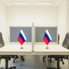 Russia Desk Flag Russian Small Mini Table Flags Decorations(Russia)