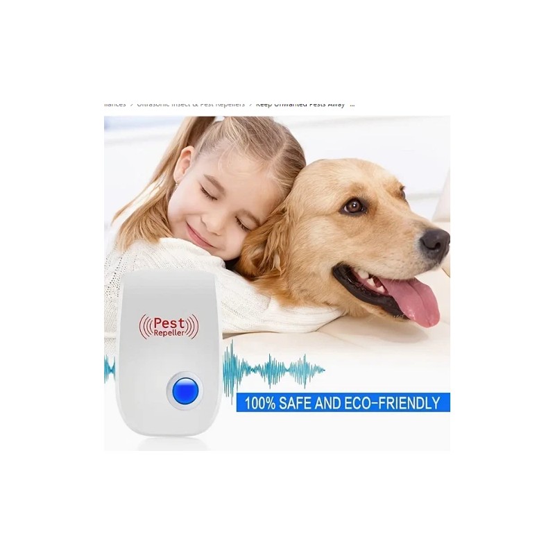 All Access Trading 6 Packs Ultrasonic Pest Control Repellent for