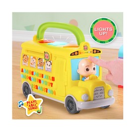 vic_space1 Learning School Bus Musical Numbers Letters Learn Phonetics Memory Carry Handle