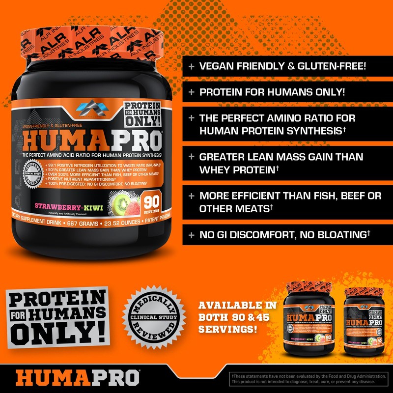 ALR Industries Humapro | Amino Acids Protein Matrix for Humans