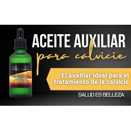 3 Frascos de Loción auxiliar para el tratamiento de Calvicie 150ml