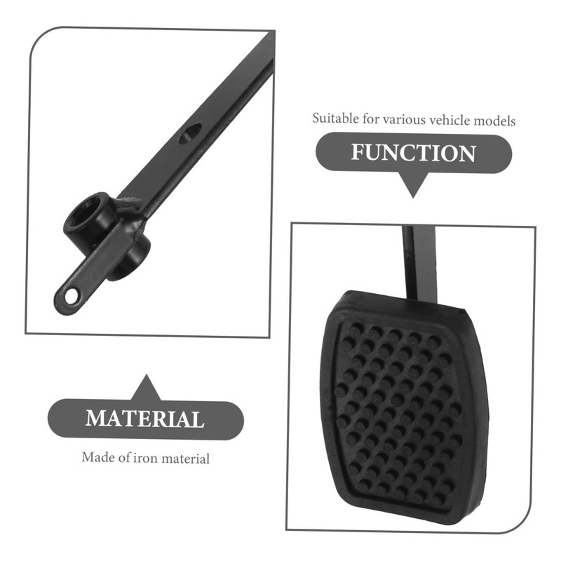 BUGUUYO Racing Cart Pedal Accessories Metal Throttle Pedal for Drift