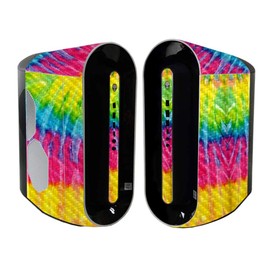 MightySkins Carbon Fiber Skin Compatible with Alienware Aurora R11 Gaming Desktop - Tie Dye 2 | Protective, Durable Textured Carbon Fiber Finish | Easy to Apply and Change Styles | Made in The USA