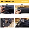 KANGIKX Rear Roof Roll Pro-fit Cage Bar Reverse LED Brackup