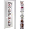 GOMAJI 6 Large Mesh Pockets Over The Door Shoe Organizer