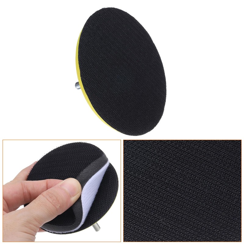 sourcing map 5 Inch Hook and Loop Sanding Disc Pads
