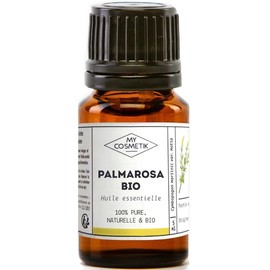 Palmarosa Organic Essential Oil - MY COSMETIK - 10 ml