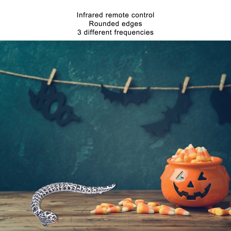 Infrared Remote Control Rattle Snake BatteryPowered Robotic Snake Toy Kids
