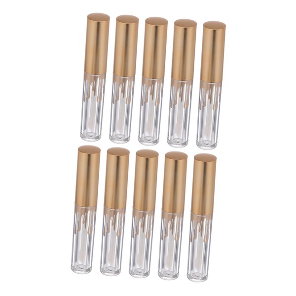 TOVINANNA 10pcs Lip Gloss Empty Tube Mini Lipsticks Bottle Dispenser