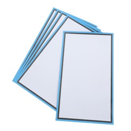 LALAFINA 5pcs Magnetic Whiteboard Fridge Dry Erase Board Desk Calendar Notepad Mini Erase Board Wall Magnetic Storage