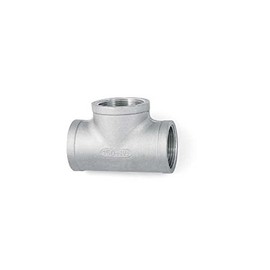 BSP 1/4" Equal Tee Pipe Fitting - T316 (A4) Marine Grade Stainless Steel Pack Size : 1