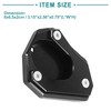 ACROPIX Motorcycle Kickstand Side Stand Extension Pad CNC Aluminum Alloy