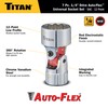 Titan 66860 7-Piece 1/4-Inch Drive SAE Auto Flex Universal Socket