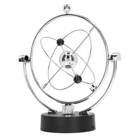 ZJchao Bola Oscilante de Movimiento Perpetuo, Solar Electrónico de Asteroide de Arte Cinético órbita de Energía Oscilante Magnética, Adorno de Escritorio de Oficina