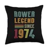 Rower Legend 1974 51 Years Rowing Coach 51st Birthday Rower