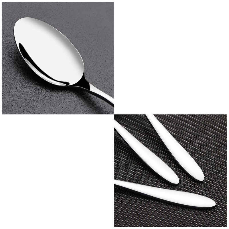 Ramddy Stainless Steel Dinner Spoon, 12 Pieces Tablespoon Set