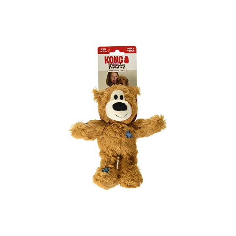 Kong Wild Knot Teddy M Brown