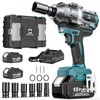 Cordless Impact Wrench 1/2 inch for Makita Battery, 900Ft-lbs Brushless
