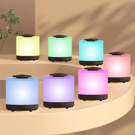 Difusor de aceite esencial grande de 1600 ml, humidificador de aromaterapia, para habitación grande, hogar, 35 horas, gran área de cobertura, 1,5 litros, gran capacidad, difusor enorme, grano de madera oscura