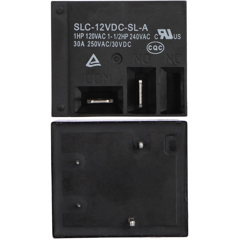 Weasch Power Relay, SLC-12VDC-SL-A, Coil Voltage DC 12V, 30A 250VAC/30VDC,