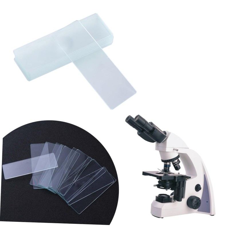 KICHOUSE 12pcs Coverslips Microscopes Microscope for Adults Microscopes for Microscope