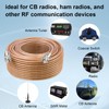 XRDS -RF 30FT RG8X Coaxial Cable with UHF Male PL259