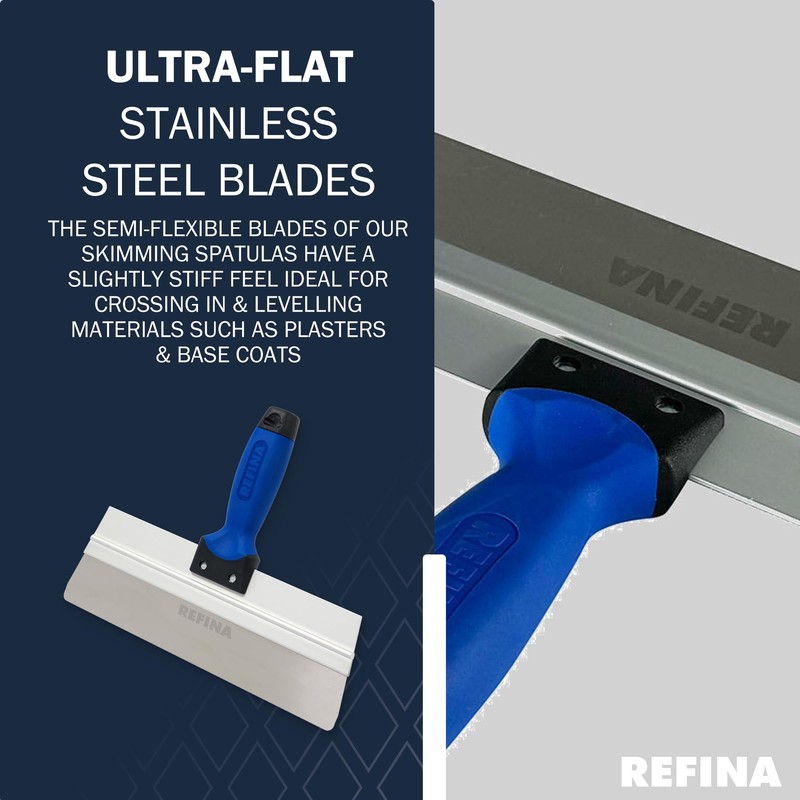 REFINA Skimming Spatula for Plasters, Renders, & Compounds - 12"