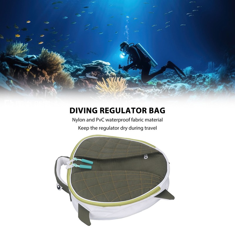 Diving Regulator Bag Shockproof Portable Cartoon Waterproof Snorkeling Gear Dive