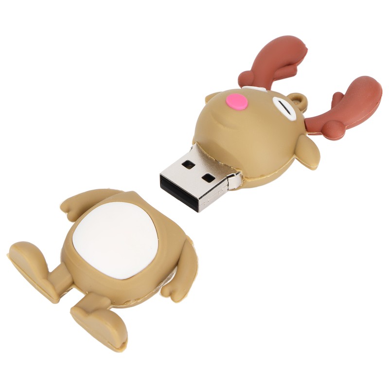 USB Flash Drive Lightweight Portable Safe Reliable Exquisite PVC Christmas