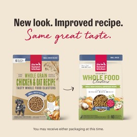 The Honest Kitchen Human Grade Whole Food Dry Dog Food, Clusters Small Breed Whole Grain Dry Dog Food, Chicken, 1 lb