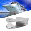 Boat Bow Anchor Roller Bracket Nylon Pulleys Anti Slip Rubber