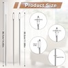 2 Pcs Professional Upholstery Needles 12" Long Needle Tapestry Needle