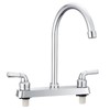 ABS Kitchen Faucet 8" Main Body,Non-Metallic RV Kitchen Faucet 360°