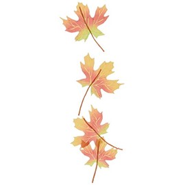 EK Success JJNA019B Jolee's Boutique Dimensional Sticker, Maple Leaf