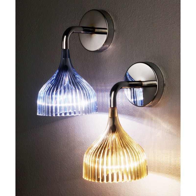 Kartell 09045Q8 E Lamp, E14, Black