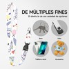 QICHEN Porta Gafete con cordón,manga resistente para tarjetas de identificación