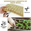 mizikuu Rockwool Cultivation, Rockwool Cubes, 4 x 4 x 4