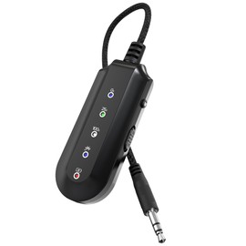 ECHOMUSSY Vocal Processor with AI One Touch Vocal Remove, Vocal Remover support AUX, and Bluetooth Music Input, Vocal Processor Compatible with 99% Bluetooth Speaker, Car Audio for Singing, Video