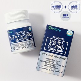 Genie Life Dual Max Chondroitin 1200 + MBP 12-month nutritional supplement / 지니라이프 듀얼맥스 콘드로이친1200 + MBP 12개월분 영양제