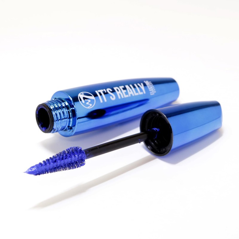W7 It's Really Colored Mascara, Electric Blue