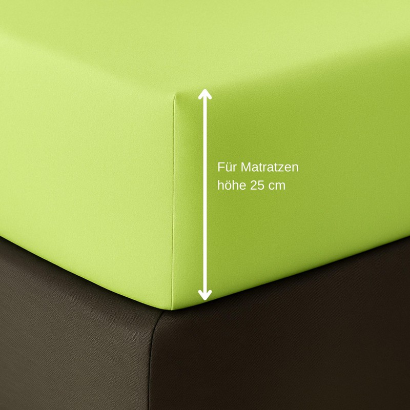 Fitted Sheet, 90 x 200 - 100 x 200 cm,