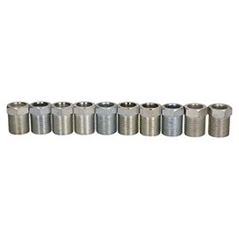AB Tools Steel Male Brake Pipe Union Fittings 3/4” x 16 UNF for 1/2" Brake Pipe 10pc