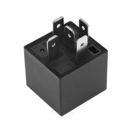HEROFFIX 1 Stück Automotive 5 Pins Power Window Relay für Volvo 264 1976-1982 12V 30/40A Schwarz
