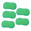 Baluue 2sets Convenient Scrub Sponge Compact Dish Sponges Yellow Cleaning