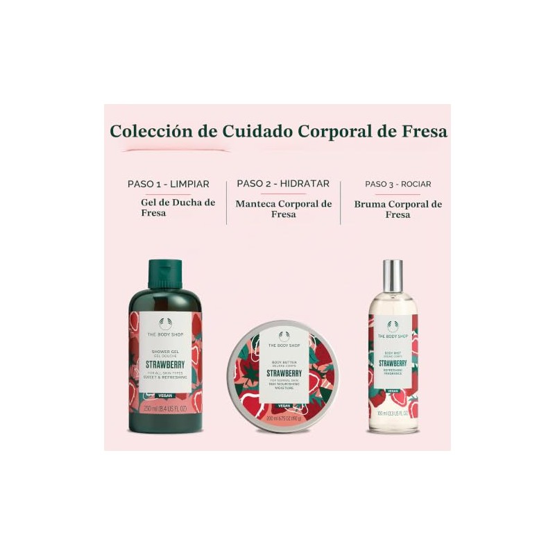 The Body Shop Strawberry Shower Gel, 250ml