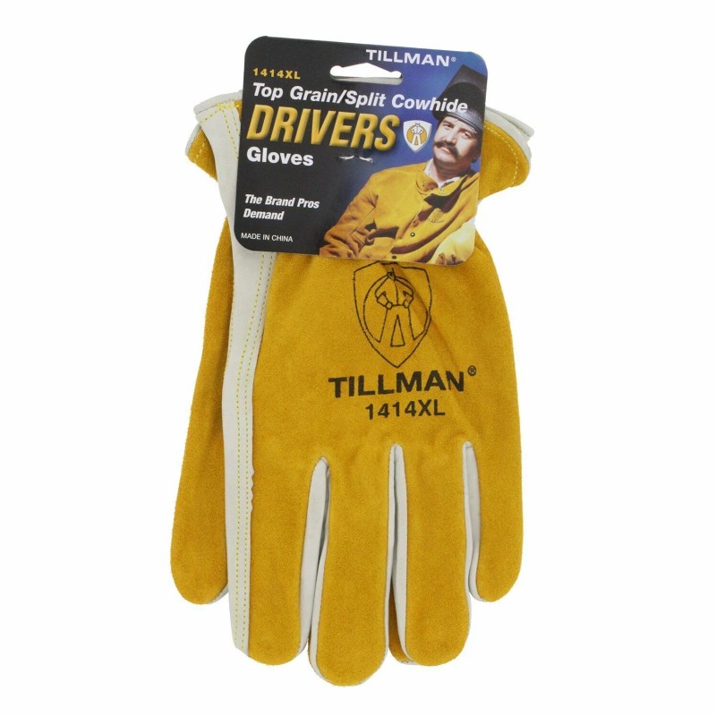 Tillman 12 PAIR Tillman 1414 Cowhide Leather Protective Construction Roping