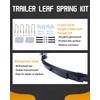 Autoholic Trailer Leaf Spring Kit 3500lb Single Trailer Axle 4